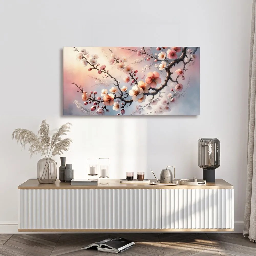Tablou sakura înflorită