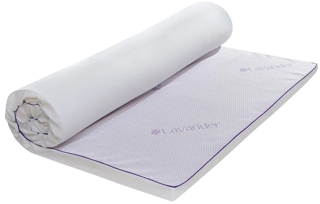 Topper saltea Green Future, lavanda therapy memory 7 zone de confort 140x200 cm, 5 cm