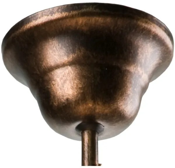 Lustră LED pe tijă Brilagi ANTICO 1xE27/60W/230V bronz patină