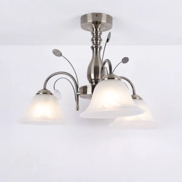 Globo 69007-3 - Plafoniera POSETS 3xE27/60W/230V