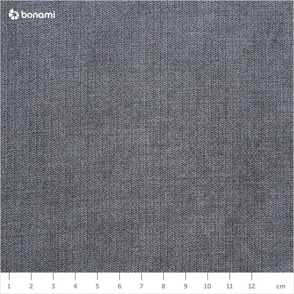 Canapea neagră/gri 206 cm Paris - Scandic