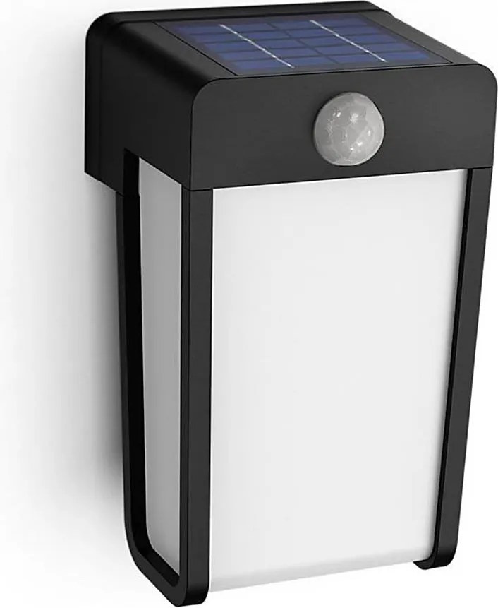 Philips SHROUD LED/2,3W/3,7V IP44 Lampa solară de perete cu senzor