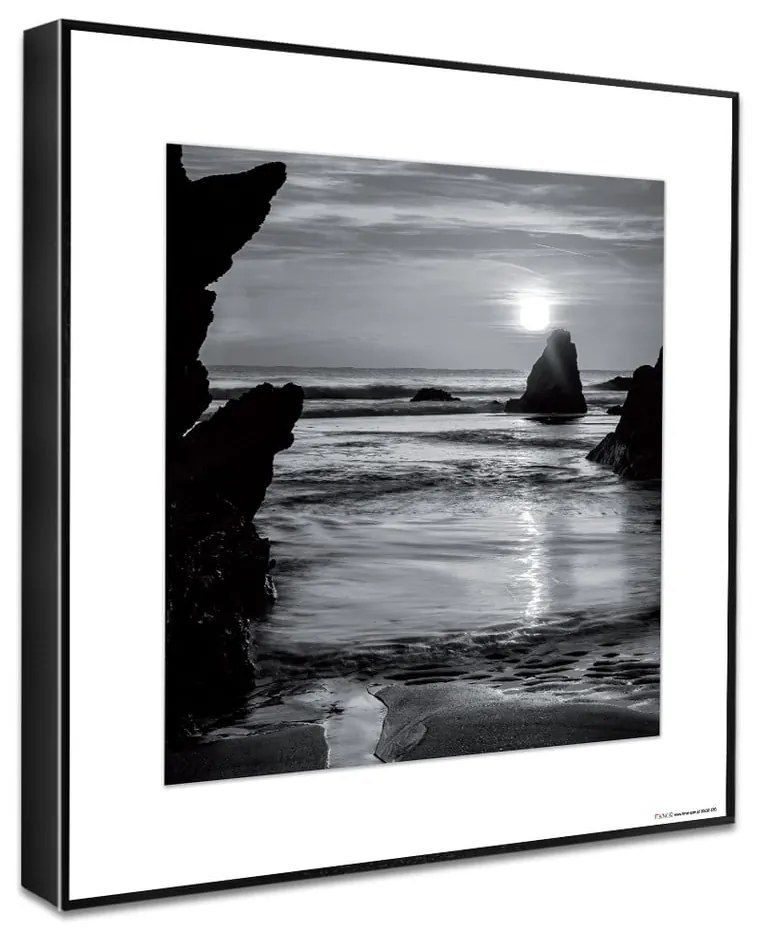 Tablouri 4 buc. 30x30 cm Silence by the Water – knor