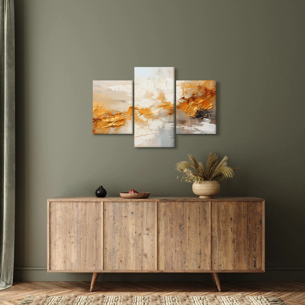 Tablou - Textura aurie (90x60 cm)