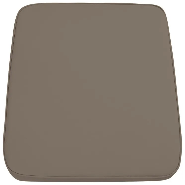 Perna pentru scaun de exterior VIREON 44x45 cm, gri maroniu