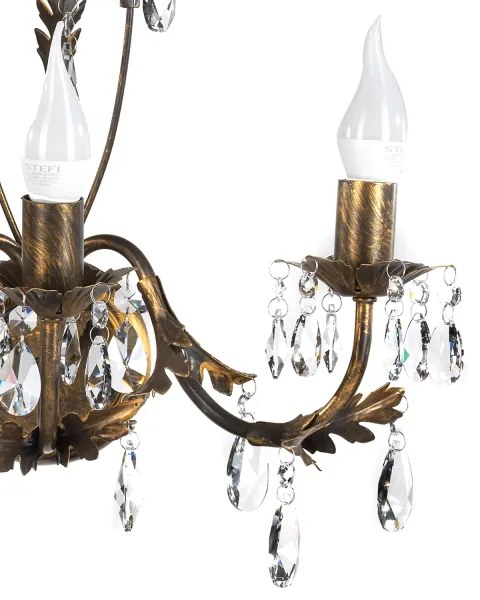 Aplică TERESA 3xE14/6W/230V bronz ONLI