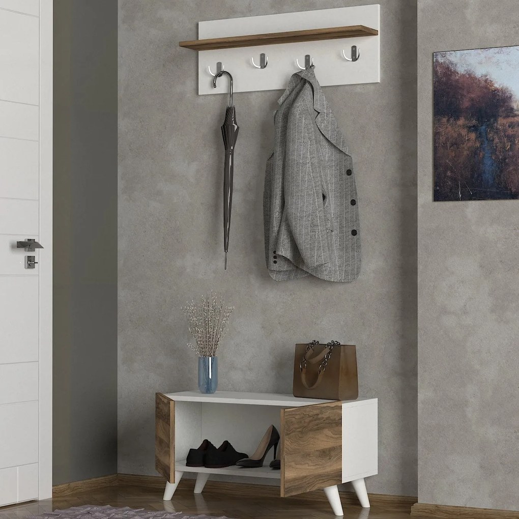 Cuier Lores - White, Walnut