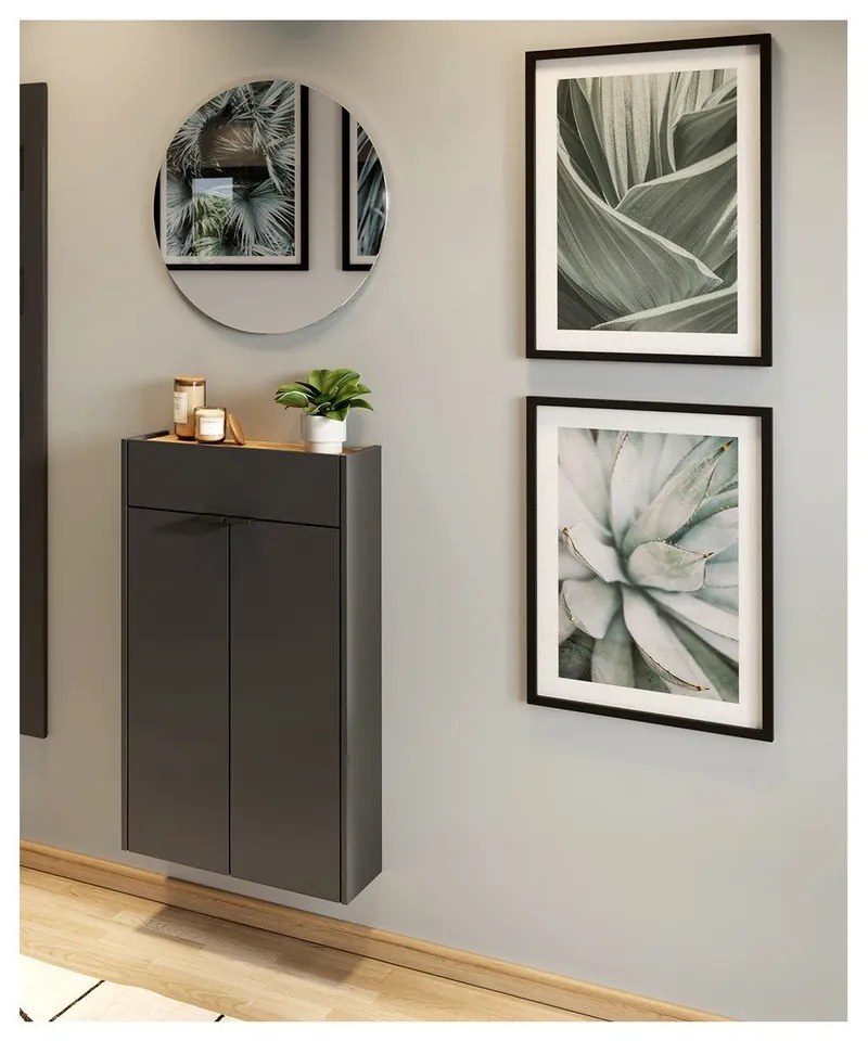 Set pentru hol gri antracit/natural Ameca – Germania