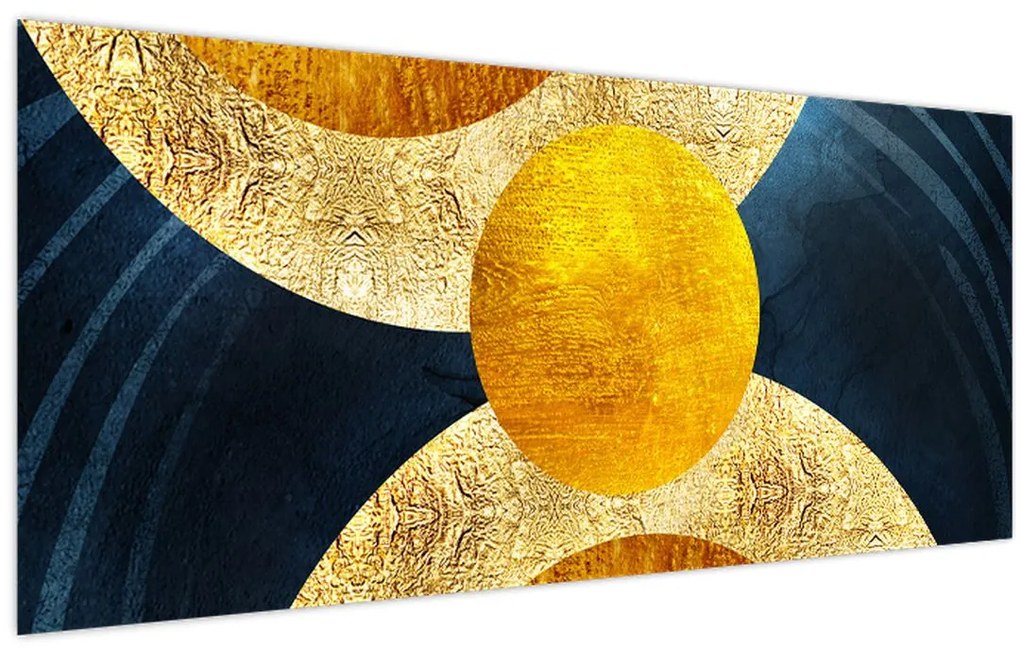 Tablou - Cercuri (120x50 cm)