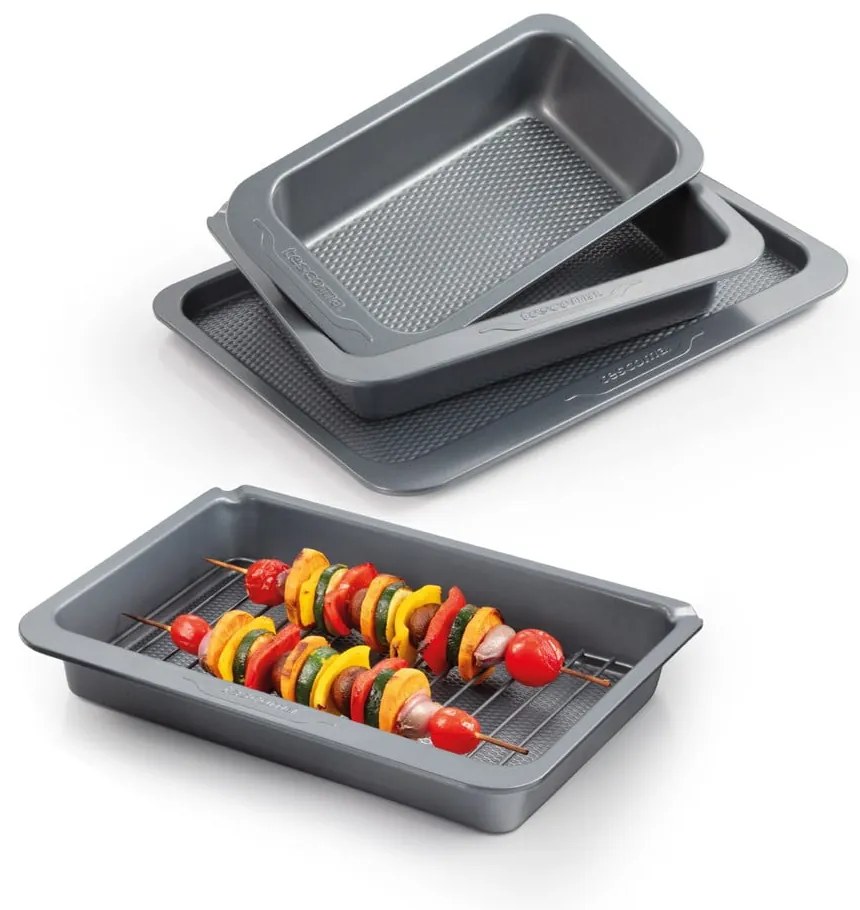 Tăvi de copt în set 4 buc. Compact – Tescoma