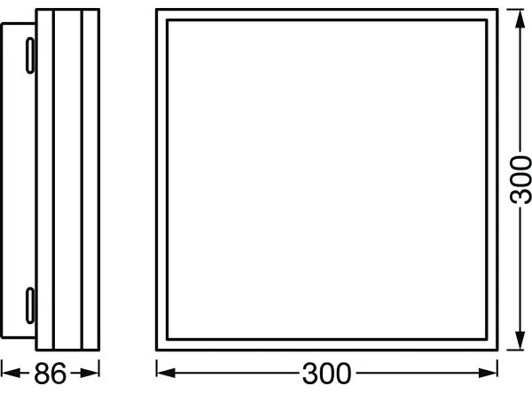 Plafonieră LED dimabilă SMART+ MAGNET LED/26W/230V Wi-Fi Ledvance