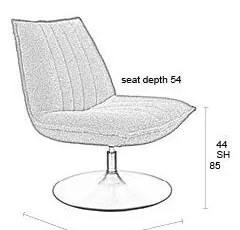 Fotoliu alb cu tapițerie din stofă bouclé Jax – White Label