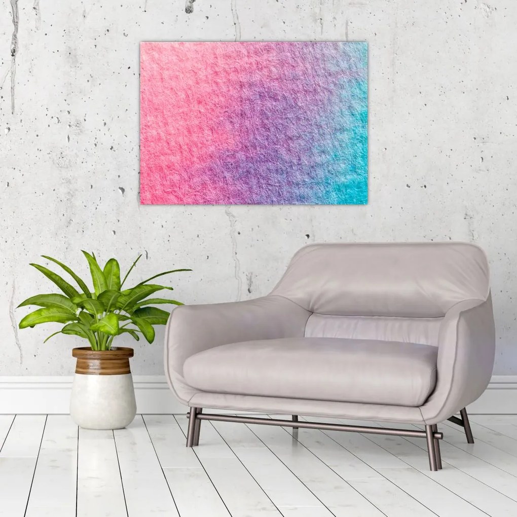 Tablou cu textură colorată (70x50 cm)