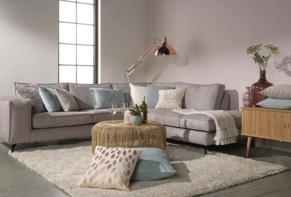 OFERTA Husa decorativa pentru perna SAMLA 40x60 cm, mentol II.calitate