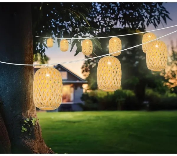 Globo 36129-8 - Șir solar LED 650 cm, 0,06W, 3V, IP44