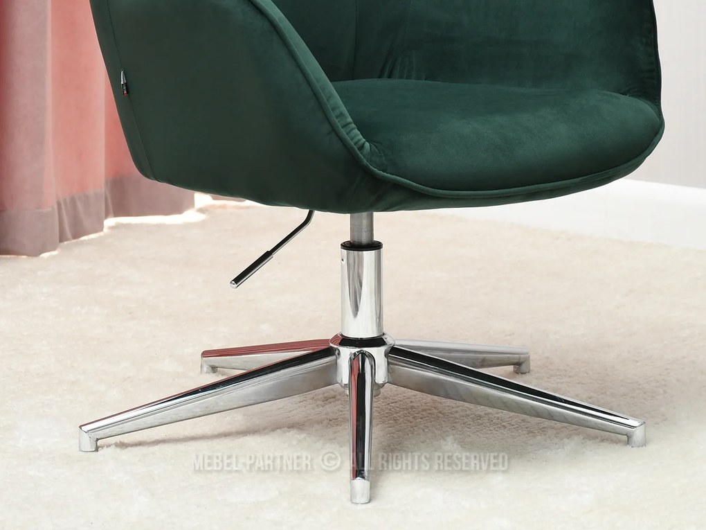 Fotoliu Truni (verde + crom). Promo -8%. 1110428