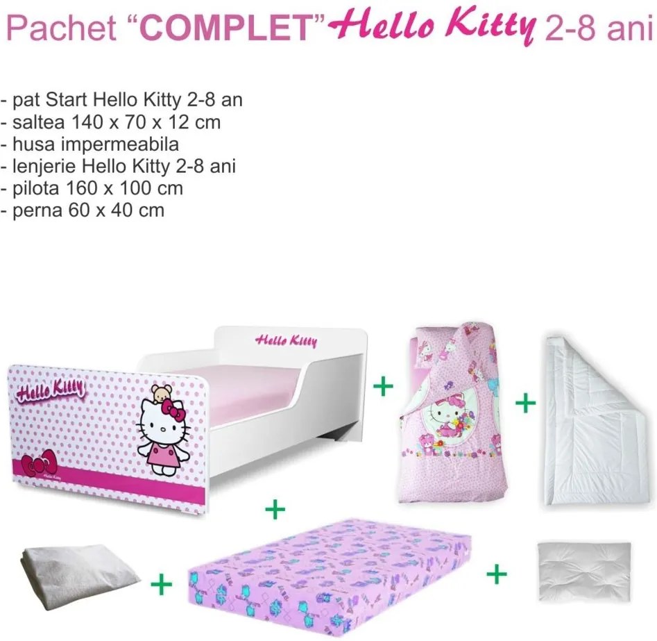 Pachet Promo Complet Start Hello Kitty 2-8 ani