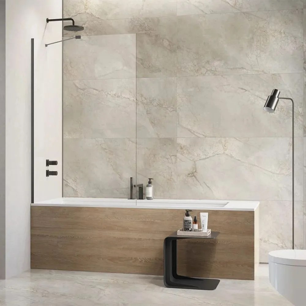 Paravan de cada Radaway Modo New PNJ II GunMetal periat-transparent 80x150 cm sticla 8 mm