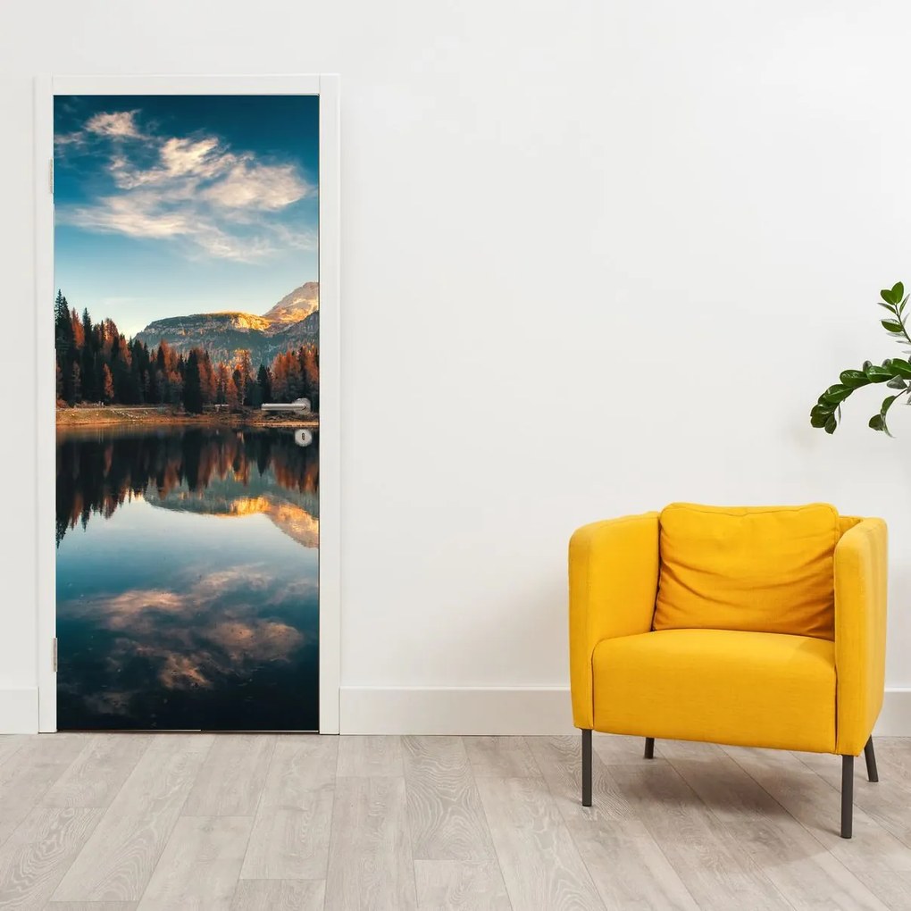 Fototapet pentru ușă - Alpi (95x205cm)