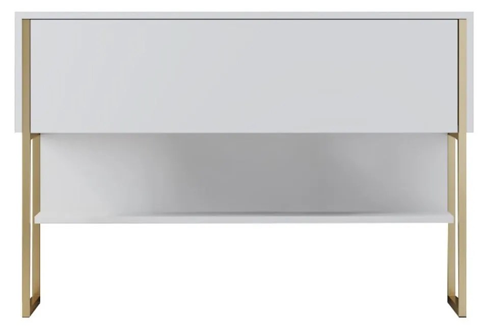 Măsuță consolă Luna 4 (auriu + Alb) . 1102310
