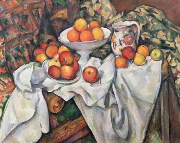 Reproducere Apples and Oranges, Cezanne, Paul