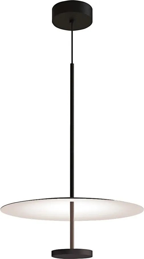 Lustră LED suspendată pe cablu ROSS LED/13W/230V negru/alb