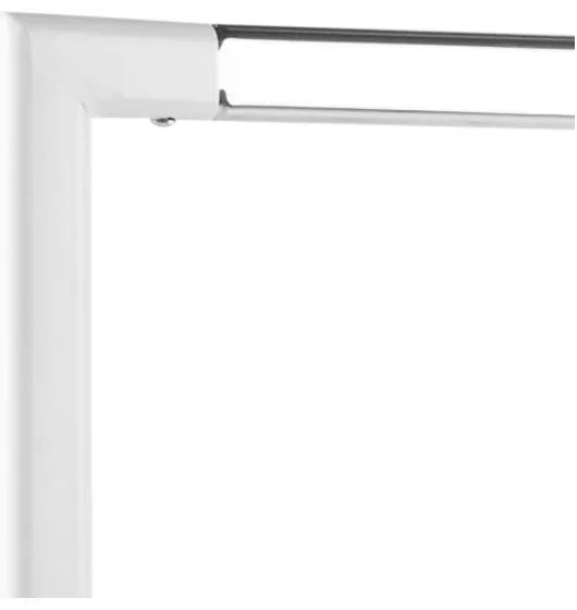 Suport de haine din metal alb Brent - Actona