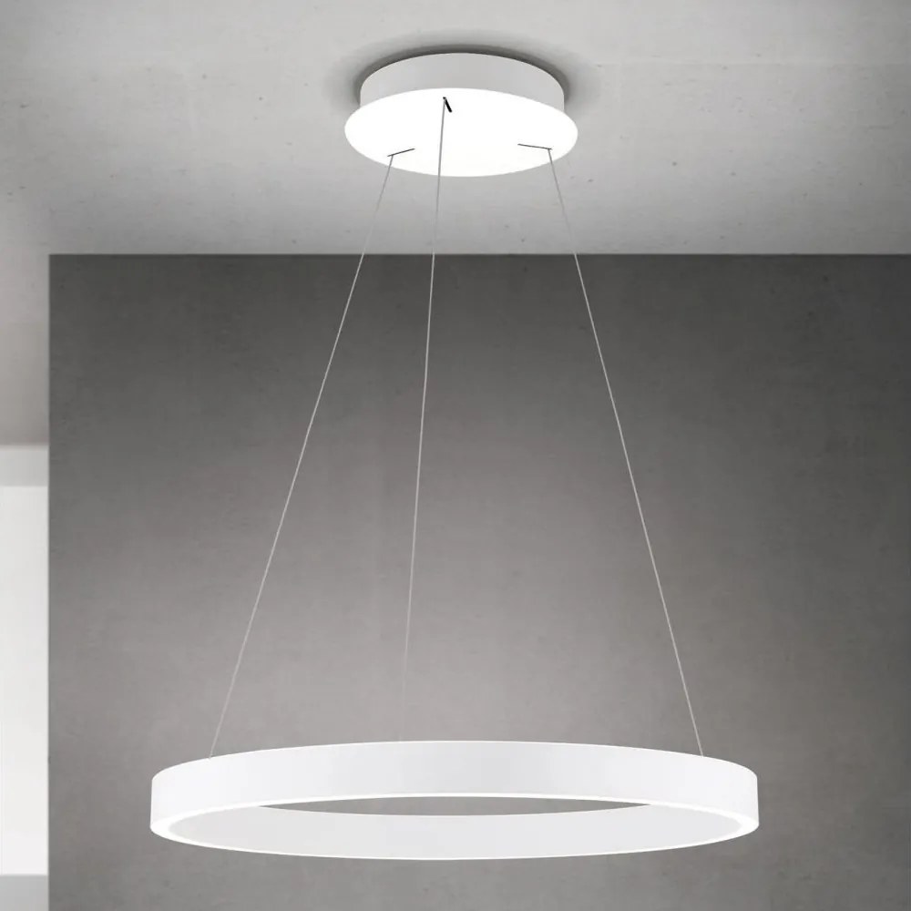Orion - Pendul LED dimabil pe cablu KOLK LED/60W/230V 2700/3000/4000K Ø 60 cm alb