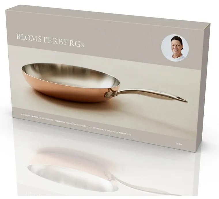 Tigaie din oțel inoxidabil/din cupru ø 28 cm – Blomsterbergs