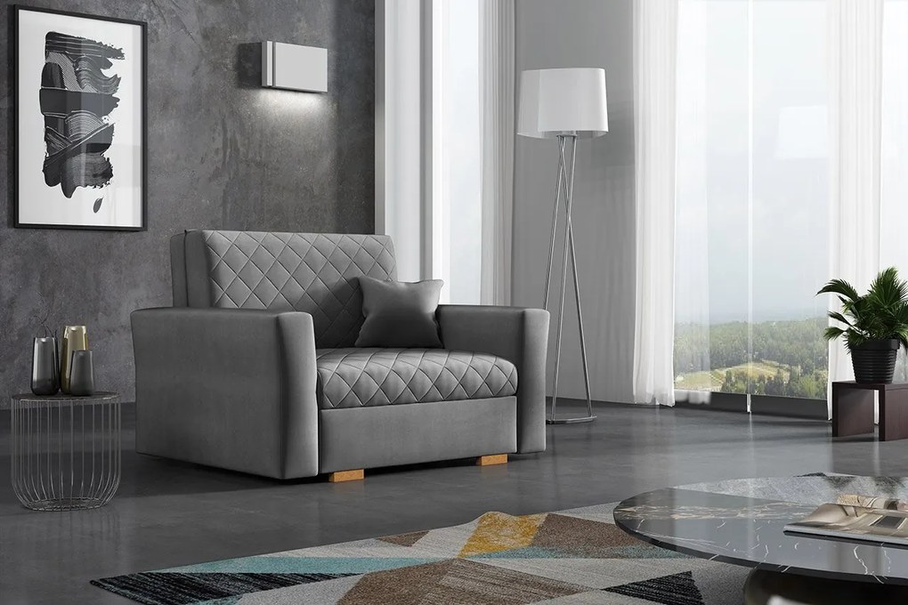 Canapea extensibilă I Candy (Gri). 1070449
