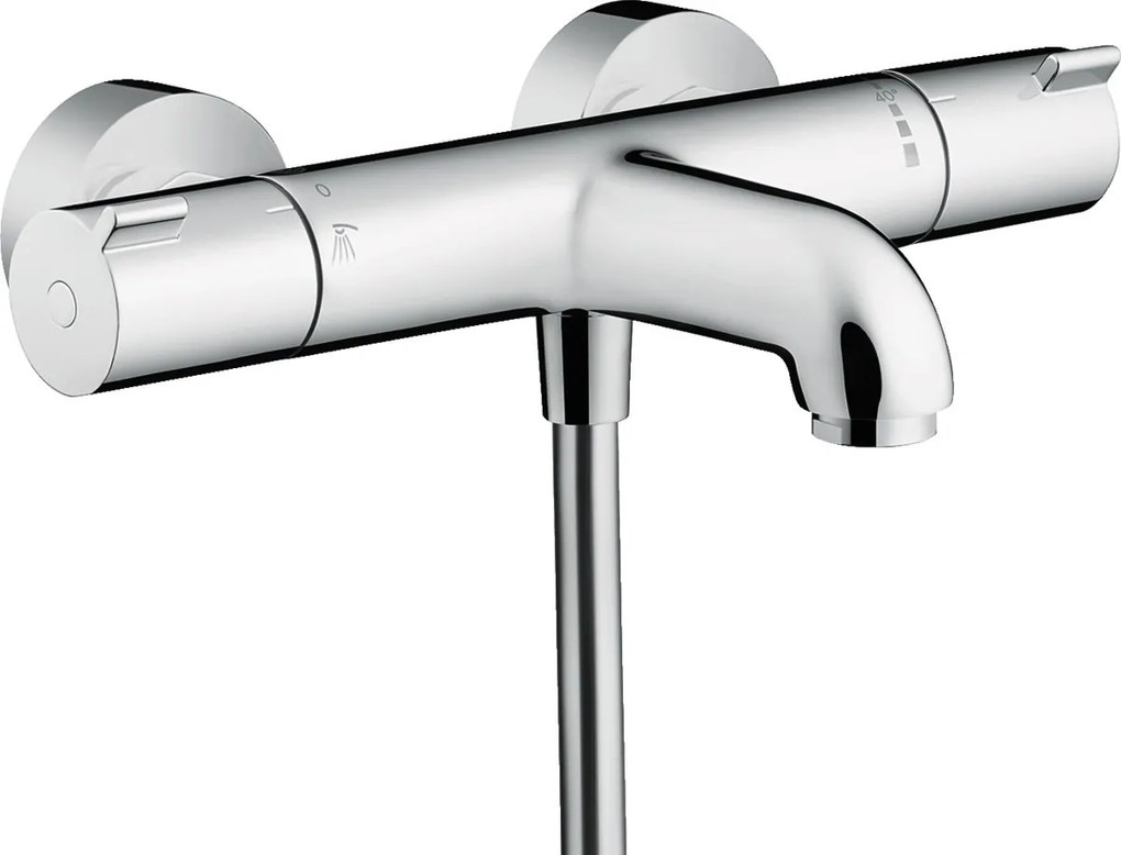 Hansgrohe Ecostat baterie cadă-duș perete cu termostat crom 13201000