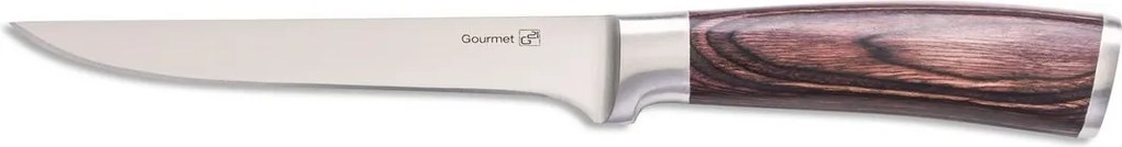 Set de cuțite G21 Gourmet Nature 5 bucăți + bloc de bambus