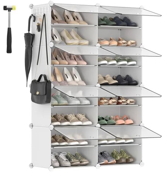 Raft modular cu compartimente BOXIFY, alb