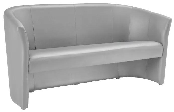 Canapea Maegan din piele ecologica gri - 160x60 cm