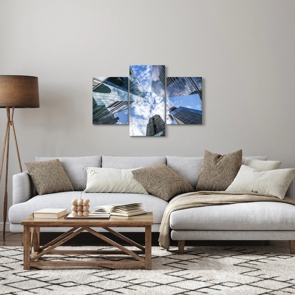 Tablou cu zgârie-norii (90x60 cm)