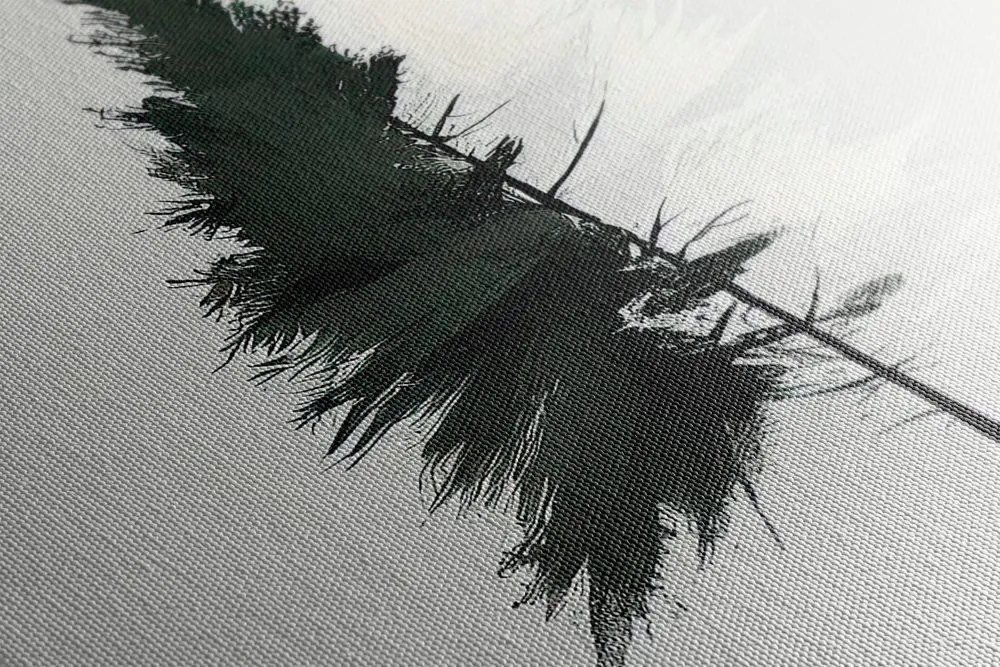 Tablou coniferele minimalist