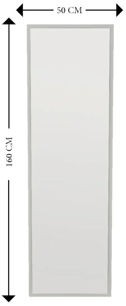 Oglinda Tessa White 50 x 160 cm