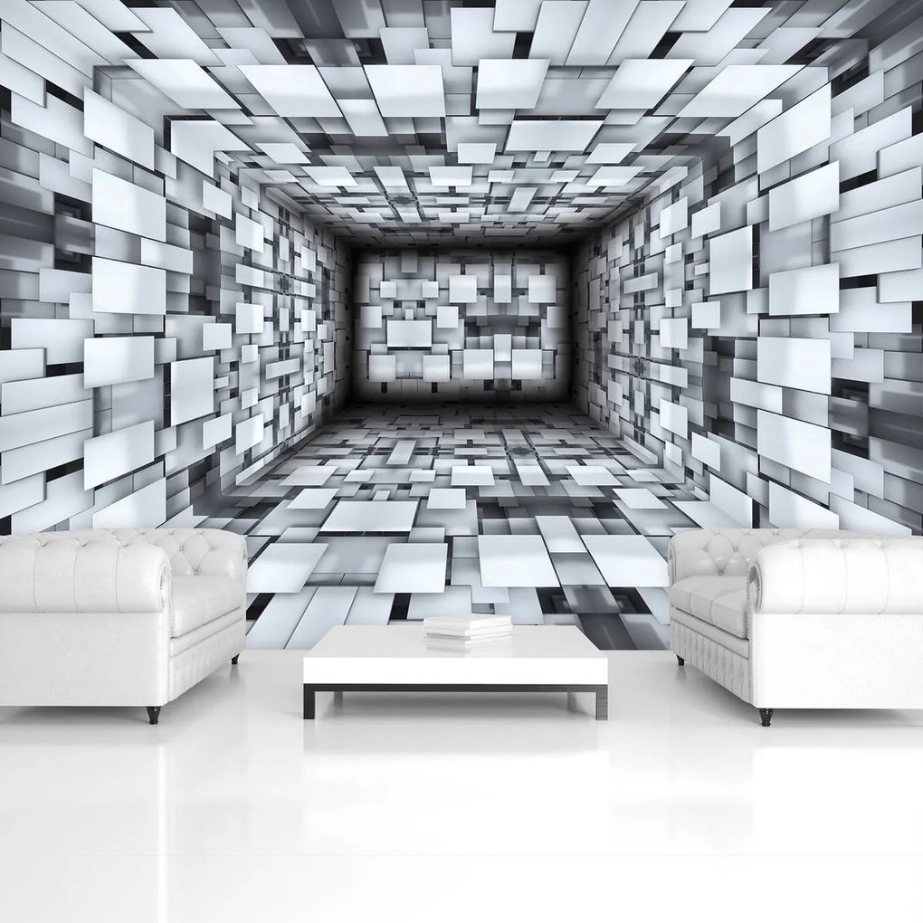 Fototapet - Coridor 3D (254x184 cm)