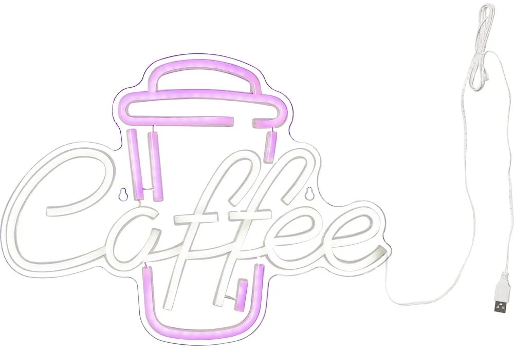 Decorațiune luminoasă neon roz LED 5 W Plexy – Star Trading