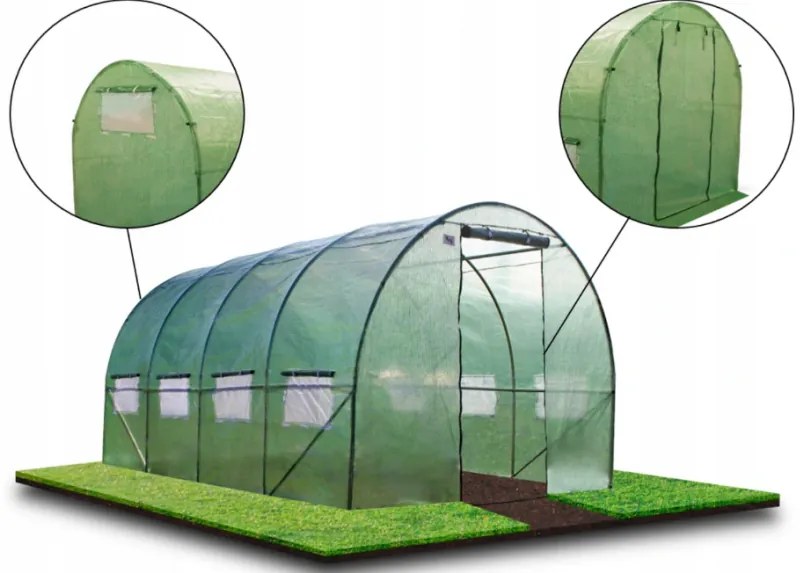 Solar de grădină 2,5x4m cu filtru UV PROFI Garden