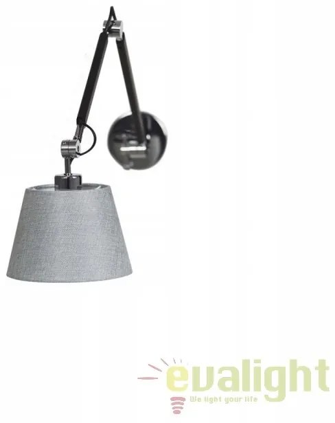 Aplica perete directionabila design modern ZYTA S gri