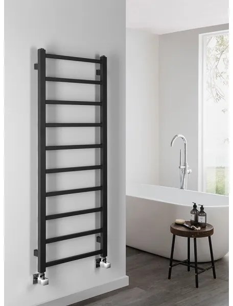 Sapho - Radiator de baie METRO DOS 247W/230V 40x114 cm negru mat