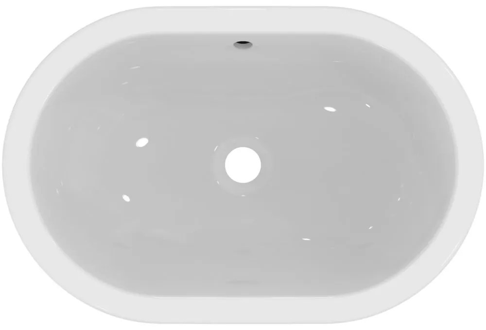 Lavoar incastrat alb 62 cm, oval, Ideal Standard Connect