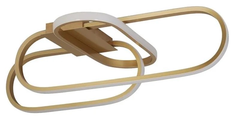 Lustra aplicata LED design modern Clip auriu