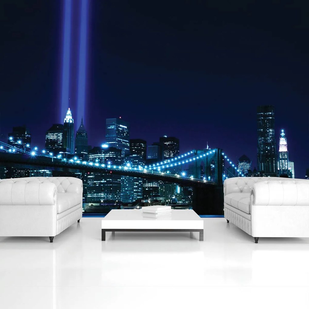 Fototapet - New York Brooklyn Bridge City (152,5x104 cm)