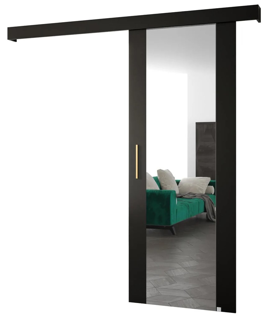 Uși culisante 70 cm Slavdro 2 (negru mat). 1108736