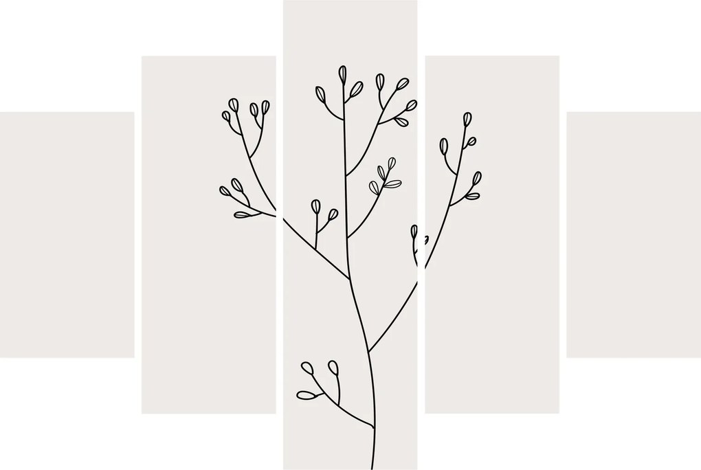 Tablou - Floare de pajiște N⁰3 (150x105 cm)