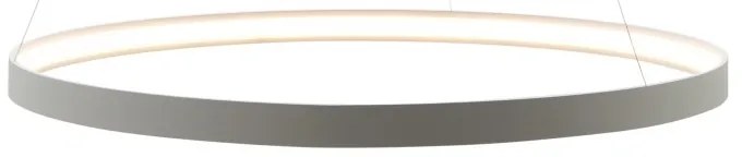 Lustra LED suspendata design modern circular CIRCLE 110, alb LA0717/1 - WH ZL