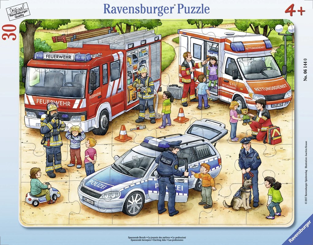 PUZZLE MESERII INTERESANTE, 30 PIESE - RAVENSBURGER (RVSPC06144)