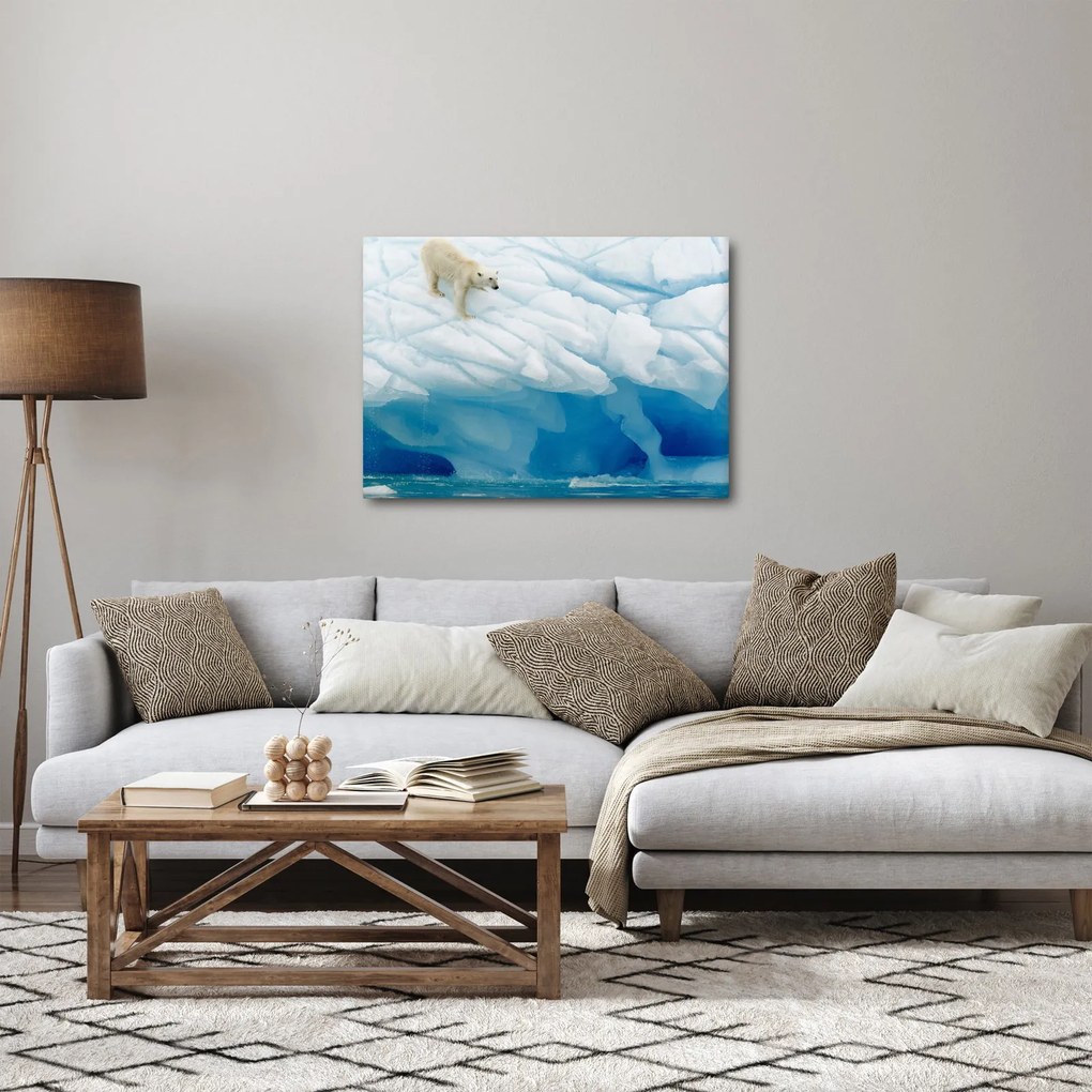 Tablou - Ursul polar (70x50 cm)